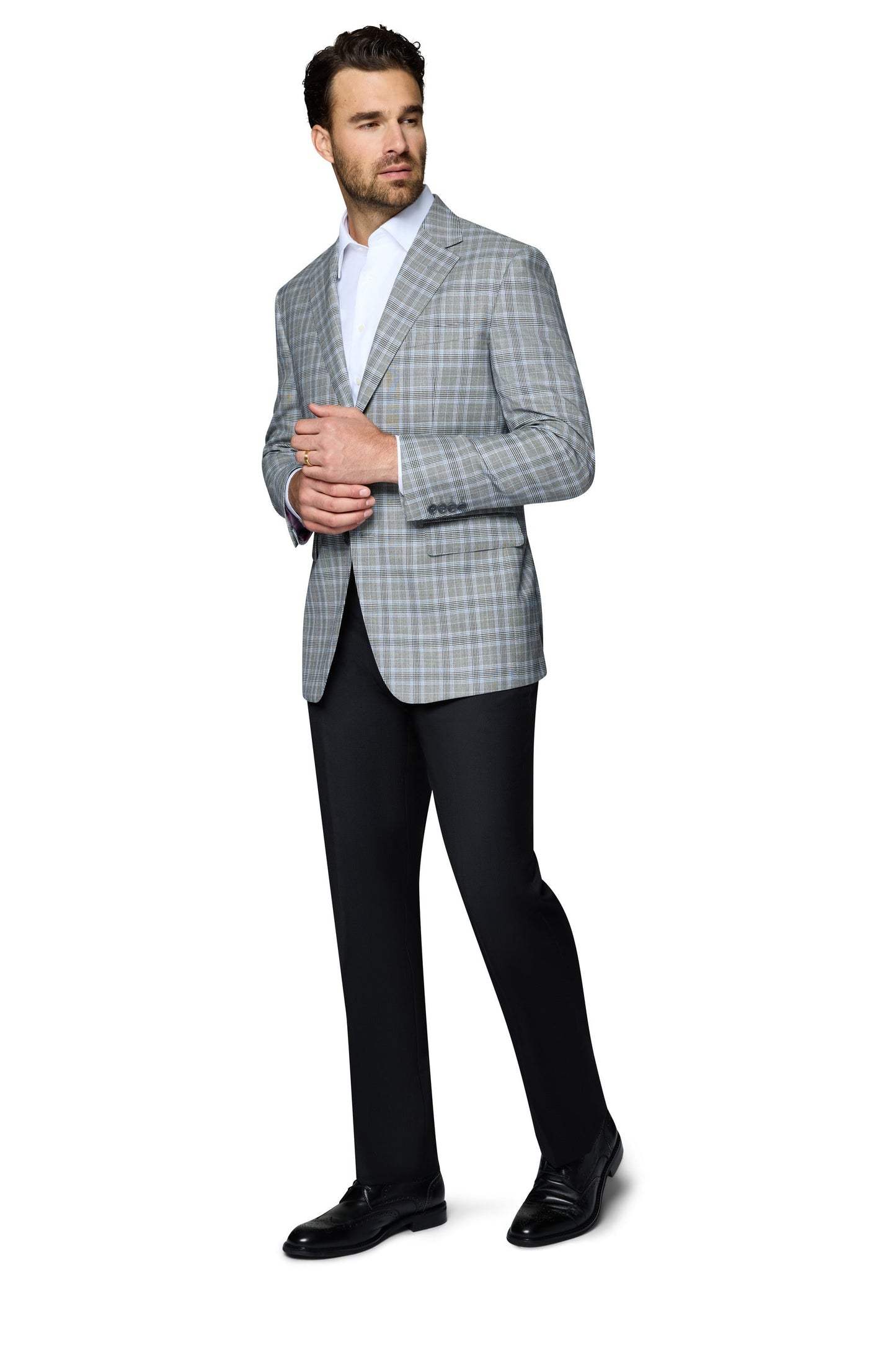 Bergamo Elegant Wool Sport Coat Modern Fit