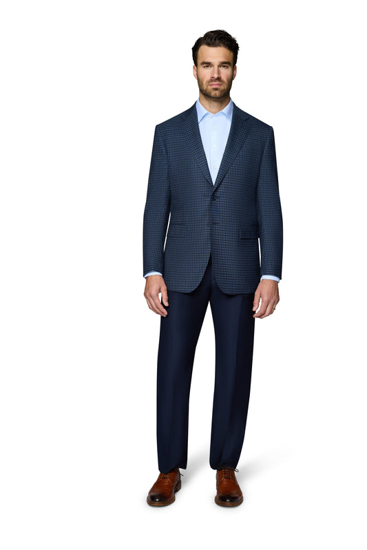 Bergamo Elegant Wool Sport Coat Modern Fit
