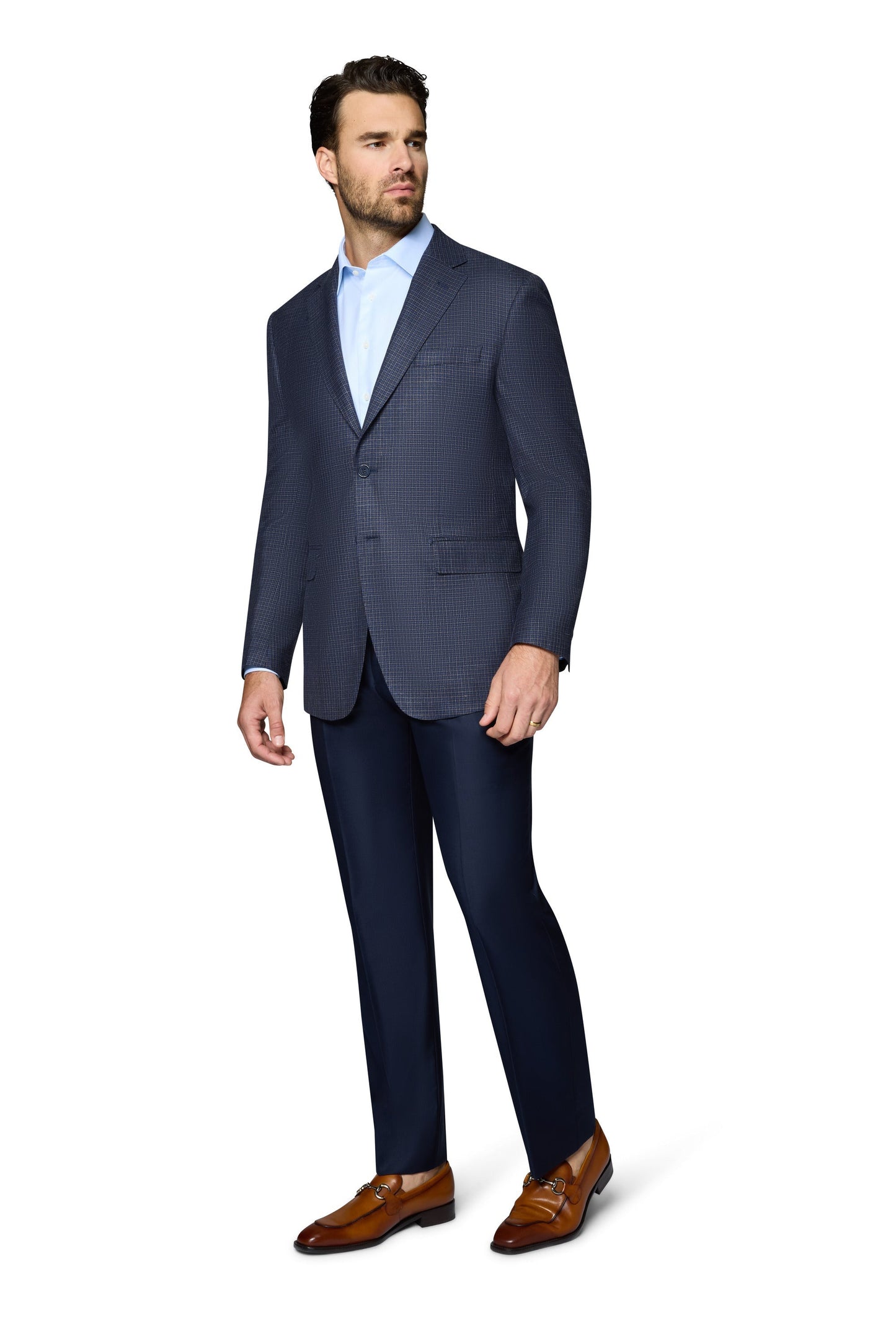 Bergamo Elegant Wool Sport Coat Modern Fit