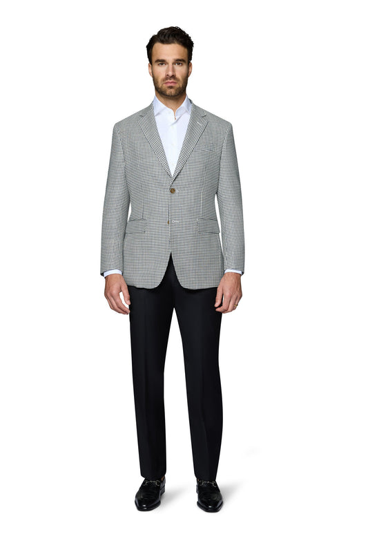 Bergamo Elegant Wool Sport Coat Modern Fit