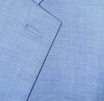 Stretch Herringbone Vested Suit
