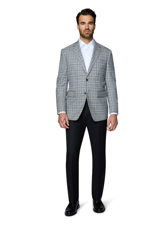 Bergamo Elegant Wool Sport Coat Modern Fit