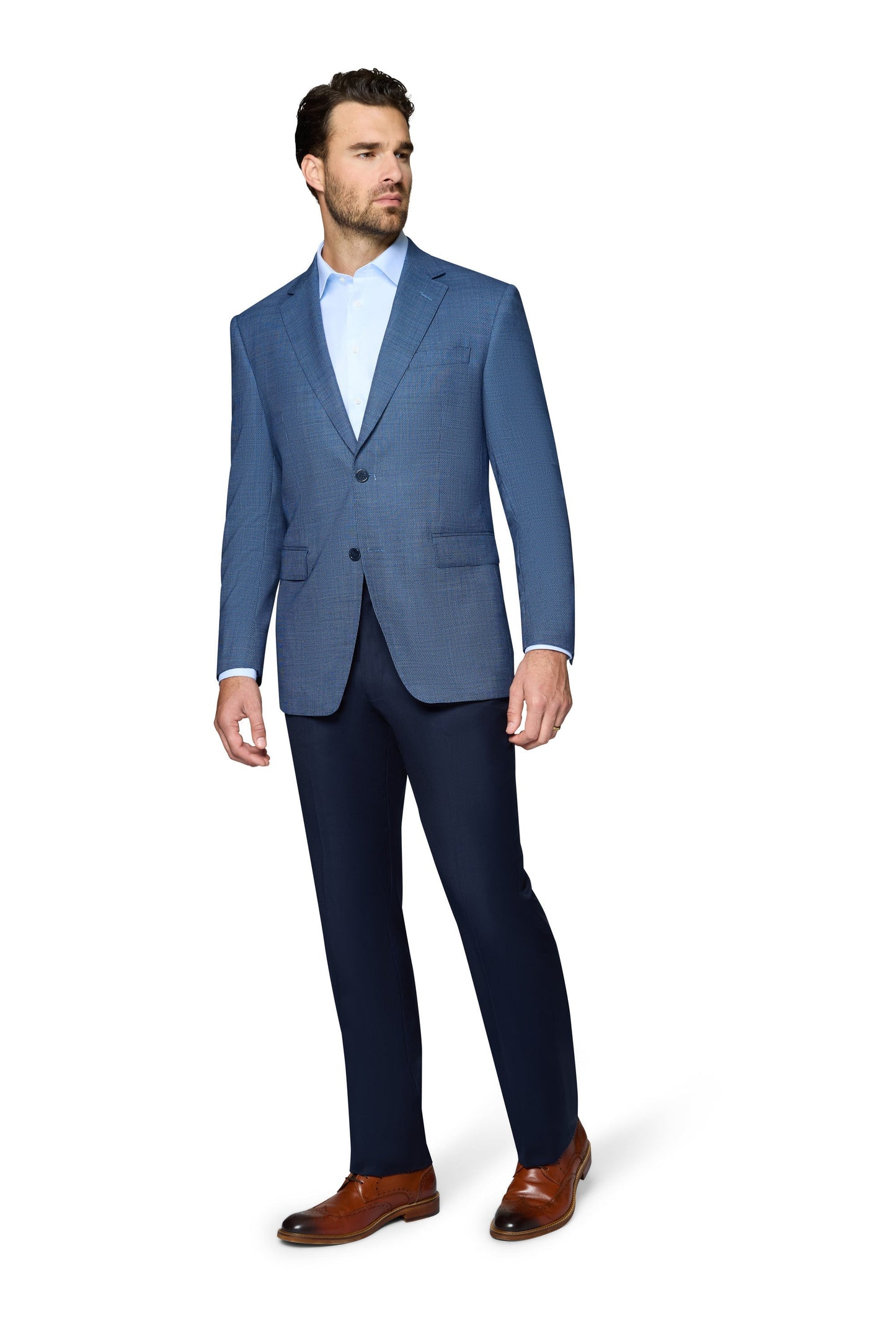 Bergamo Elegant Wool Sport Coat Modern Fit