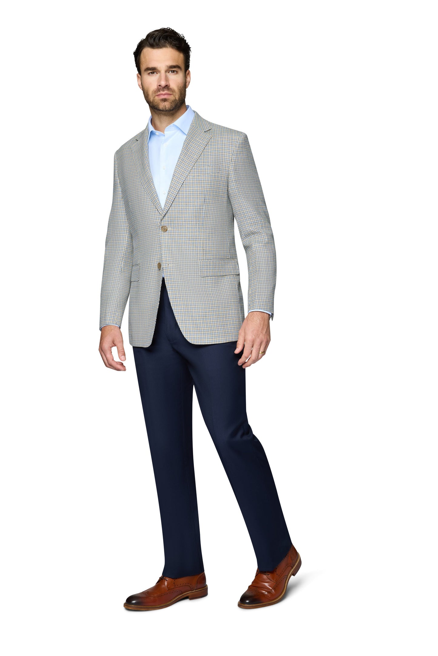 Bergamo Elegant Wool Sport Coat Modern Fit